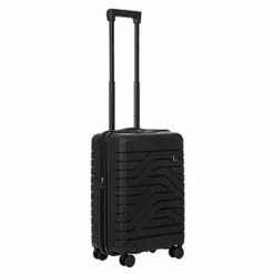 Bric's B|Y Ulisse Spinner Suitcase - 21 Inch Expandable Carry-On Luggage - Hard Exterior And TSA-Approved Lock - Black -suitcase shop 310oDmeZyKL