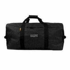 Heavy Duty Cargo Duffel Large Sport Gear Drum Set Equipment Hardware Travel Bag Rooftop Rack Bag (21" X 10" X 9", Black) -suitcase shop 312fnPi7XuL