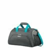 American Tourister Sport Duffel, Grey/Turquoise, 50cm=19.68'' -suitcase shop 314T RQW4sL
