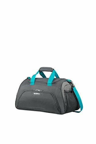 American Tourister Sport Duffel, Grey/Turquoise, 50cm=19.68'' 3 American Tourister Sport Duffel, Grey/Turquoise, 50cm=19.68''