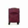 Cloe Carry-On 20 Inch Luggage With 360º-spinner Wheels In Burgundy Red Color -suitcase shop 314hB9JZTNL