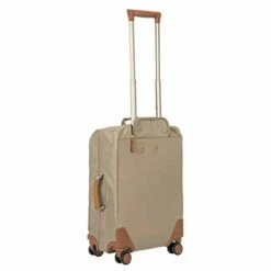 Bric's Brics | 21” Spinner W/Frame Suitcase | Tundra | Lightweight With Softside Exterior | Carry On Size -suitcase shop 314j AGNPRL