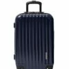 Aer De Aer Premium Carry On Luggage Spinner - Super Light Weight, Maximum Capacity - The Carry On, Re-Imagined, Navy -suitcase shop 315S37Ngc8L