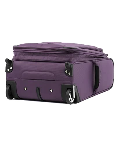 Travelpro Skypro Lightweight Airline Size Carry On Luggage Trolley Suitcase (Orchid Purple, 22" Expandable Rollaboard) 7 Travelpro Skypro Lightweight Airline Size Carry On Luggage Trolley Suitcase (Orchid Purple, 22" Expandable Rollaboard) - Image 5