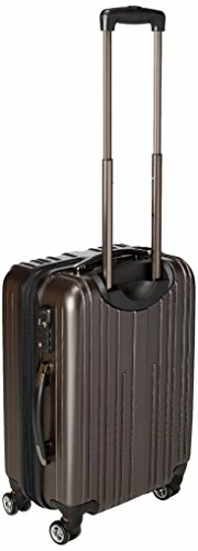 Traveler's Choice Tasmania 100% Pure Polycarbonate Expandable Spinner Luggage, Dark Brown, Carry-on 20-Inch 7 Traveler's Choice Tasmania 100% Pure Polycarbonate Expandable Spinner Luggage, Dark Brown, Carry-on 20-Inch - Image 5