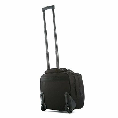 Olympia Luggage Deluxe Rolling Tote, Black, One Size 5 Olympia Luggage Deluxe Rolling Tote, Black, One Size - Image 3
