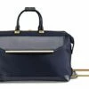 Ted Baker Women's Albany Softside Luggage, Suitcase Collection (Navy, Carry-On Duffel 21-Inch)