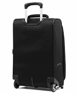 Travelpro Skypro Lightweight Airline Size Carry On Luggage Trolley Suitcase (Midnight Black, 22" Expandable Rollaboard) -suitcase shop 31IibkOeWgL