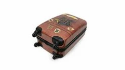 Harry Potter Luggage 21 Inch Hogwarts Express Hard-Sided Suitcase Rolling Luggage Carry-On Tween Spinner Travel Trolley For Kids - Brown -suitcase shop 31K0QYWB49L