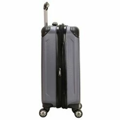 Kenneth Cole Reaction Reverb 20" Carry-On Expandable Luggage Lightweight Hardside 8-Wheel Spinner Travel Suitcase Bag, Smokey Purple, Inch -suitcase shop 31LxZidiz2L