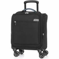 VERAGE Carry On Underseat Luggage With Wheels & USB Port, Wheeled Spinner Bag Carry-on Luggages For Airlines, Lightweight Suitcase Men Women, Pilots And Crew (14-Inch Compact)