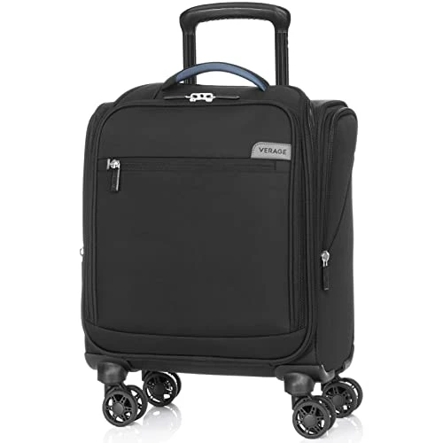 VERAGE Carry On Underseat Luggage With Wheels & USB Port, Wheeled Spinner Bag Carry-on Luggages For Airlines, Lightweight Suitcase Men Women, Pilots And Crew (14-Inch Compact) 3 VERAGE Carry On Underseat Luggage With Wheels & USB Port, Wheeled Spinner Bag Carry-on Luggages For Airlines, Lightweight Suitcase Men Women, Pilots And Crew (14-Inch Compact)