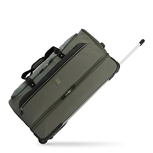 Travelpro Roadtrip 30" Drop-Bottom Rolling Duffel With 3 Large Packing Cubes Included, Olive 7 Travelpro Roadtrip 30" Drop-Bottom Rolling Duffel With 3 Large Packing Cubes Included, Olive - Image 5