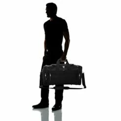 DALIX Blank Duffle Bag Duffel Bag In Black Gym Bag -suitcase shop 31PHph Gn5L