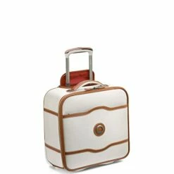 DELSEY Paris Chatelet 2.0 Softside Luggage Under-Seater With 2 Wheels, Angora, Carry-on 16 Inch -suitcase shop 31PSgXfX7xL