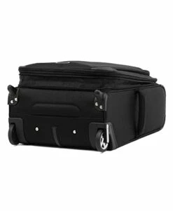Travelpro Skypro Lightweight Airline Size Carry On Luggage Trolley Suitcase (Midnight Black, 22" Expandable Rollaboard) -suitcase shop 31Q8cuGgHCL