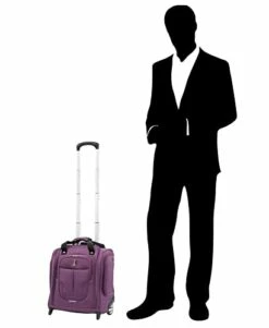 Travelpro Skypro Lightweight Airline Size Carry On Luggage Trolley Suitcase (Orchid Purple, 2-Wheel Underseat Bag) 11 Travelpro Skypro Lightweight Airline Size Carry On Luggage Trolley Suitcase (Orchid Purple, 2-Wheel Underseat Bag) -suitcase shop 31SV4OT227L