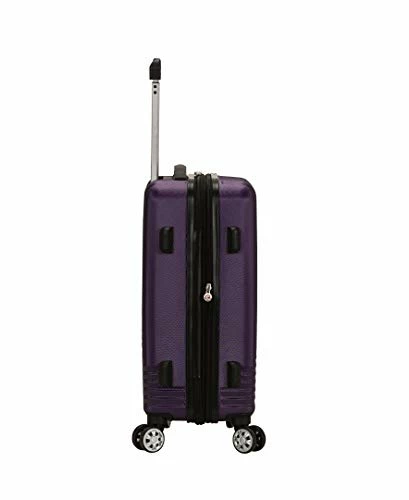 Rockland Star Trail Hardside Spinner Wheel Luggage, Purple, Carry-On 20-Inch 5 Rockland Star Trail Hardside Spinner Wheel Luggage, Purple, Carry-On 20-Inch - Image 3