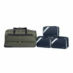 Travelpro Roadtrip 30" Drop-Bottom Rolling Duffel With 3 Large Packing Cubes Included, Olive 12 Travelpro Roadtrip 30" Drop-Bottom Rolling Duffel With 3 Large Packing Cubes Included, Olive -suitcase shop 31T4iaXiGdL