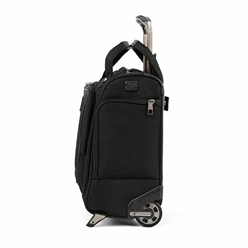 Travelpro Crew Versapack Rolling Underseat Carry-on, Jet Black 6 Travelpro Crew Versapack Rolling Underseat Carry-on, Jet Black - Image 4