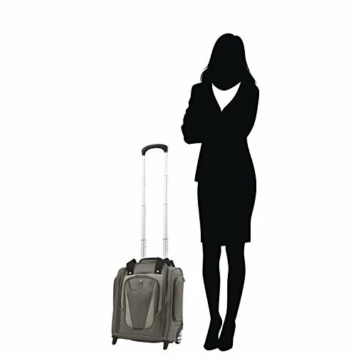 Travelpro Luggage Maxlite 5 15" Lightweight Carry-on Rolling Under Seat Bag, Slate Green 8 Travelpro Luggage Maxlite 5 15" Lightweight Carry-on Rolling Under Seat Bag, Slate Green - Image 6