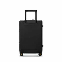 LEVEL8 Elegance Matte Carry-On Luggage, 20” Hardside Suitcase, Lightweight PC Matte Hardcase Spinner Trolley For Luggage, TSA Approved Cabin Luggage With 8 Spinner Wheels- Black, 20-Inch Carry-On -suitcase shop 31WCrZy2PJL