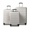 Luggage Sets Suitcase Lightweight TSA Lock Spinner White -suitcase shop 31XLeaH24WS