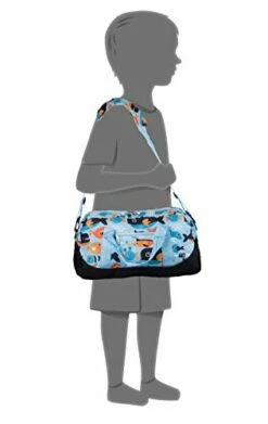 Wildkin Kids Overnighter Duffel Bags For Boys & Girls, Measures 18 X 9 X 9 Inches Duffel Bag For Kids, Carry-On Size & Ideal For School Practice Or Overnight Travel, BPA-free (Big Fish) -suitcase shop 31XnPbZJoEL