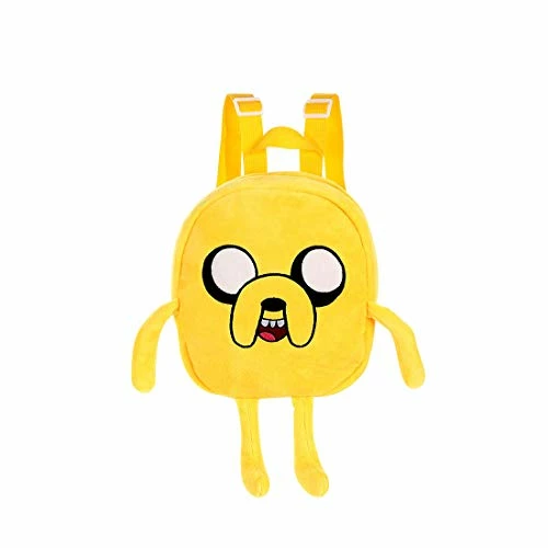 MINISO Adventure Time Backpack Cute Bag For Boy Girls Zipper School Picnic Bag, Yellow Jake 3 MINISO Adventure Time Backpack Cute Bag For Boy Girls Zipper School Picnic Bag, Yellow Jake
