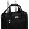 London Fog Cranford 15" Under The Seat Bag, Black -suitcase shop 31aLqia94HL
