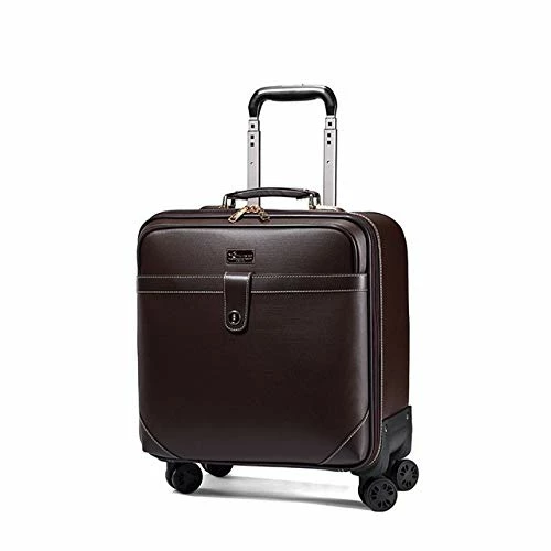 Retro Travel Suitcase Rolling Spinner Luggage Women Trolley Case 24inch Wheels Man 20inch Box PVC Vintage Cabin Travel Bag Trunk (Color : 24inch) 3 Retro Travel Suitcase Rolling Spinner Luggage Women Trolley Case 24inch Wheels Man 20inch Box PVC Vintage Cabin Travel Bag Trunk (Color : 24inch)
