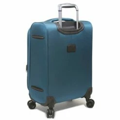 Dejuno Twilight Lightweight Nylon 3-Piece Spinner Luggage Set, Turquoise -suitcase shop 31chLyBJ6uL