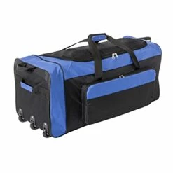 Jetstream Foldable 145L Duffle Bag With Triple Inline Wheels - Large Collapsible Duffel For Camping & Travel -suitcase shop 31dCQfXj25S