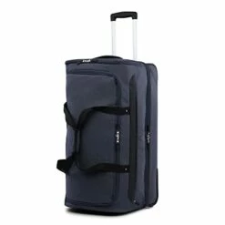 Travelpro Roadtrip 30" Drop-Bottom Wheels Rolling Duffel Bag Luggage 3 Large Packing Cubes Included Men, Women, Navy, Inch -suitcase shop 31dd27rtMnL