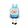 MINISO Adventure Time Backpack Cute Bag For Zipper School Picnic Bag,Blue Finn -suitcase shop 31di9mG1rAL