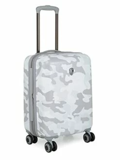 Heys Black Camo 21" Carry On Spinner Luggage (White) -suitcase shop 31e5CKzHFCL