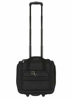 Travelers Club Business Class 16-Inch Under The Seat Carry-On Luggage, Executive Black -suitcase shop 31fNQ RPWYL