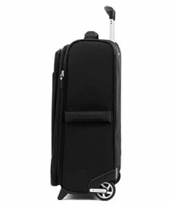 Travelpro Skypro Lightweight Airline Size Carry On Luggage Trolley Suitcase (Midnight Black, 22" Expandable Rollaboard) -suitcase shop 31gJDpXf33L