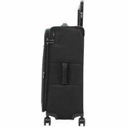 M&A Encore Wide Trolley Spinner Luggage With TSA Lock, Black, Carry-On 20-Inch -suitcase shop 31g HIuXRwL