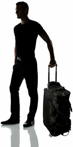 Rockland Rolling Duffel Bag, Black, 22-Inch -suitcase shop 31gtvG8EUIL