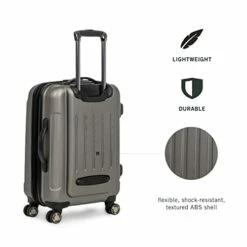 Kenneth Cole Reaction Renegade 20" ABS Expandable 8-Wheel Carry-On, Silver, Inch 13 Kenneth Cole Reaction Renegade 20" ABS Expandable 8-Wheel Carry-On, Silver, Inch -suitcase shop 31hAMr1hYqL