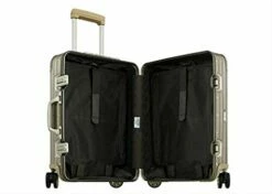 Rimowa Topas Titanium Carry On Luggage IATA 21" Inch Multiwheel 32L Suitcase - Champagne -suitcase shop 31kANOlOkCL