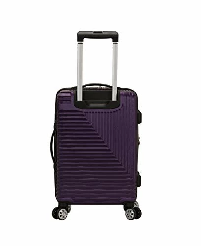 Rockland Star Trail Hardside Spinner Wheel Luggage, Purple, Carry-On 20-Inch 7 Rockland Star Trail Hardside Spinner Wheel Luggage, Purple, Carry-On 20-Inch - Image 5