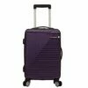 Rockland Star Trail Hardside Spinner Wheel Luggage, Purple, Carry-On 20-Inch 2 Rockland Star Trail Hardside Spinner Wheel Luggage, Purple, Carry-On 20-Inch -suitcase shop 31w5 YpfEL