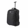 Cabin Max️ - Quebec Hybrid Rolling Backpack With Wheels - Carry On Luggage 22x14x9 Zip Out Backpack Straps - Perfect For Most Major American Airlines (Black) -suitcase shop 31wIgyxLtBL
