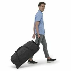 Briggs & Riley Extra Large Softside 2-Wheel Rolling Duffel, Black, 32" -suitcase shop 31xCapsiSOL