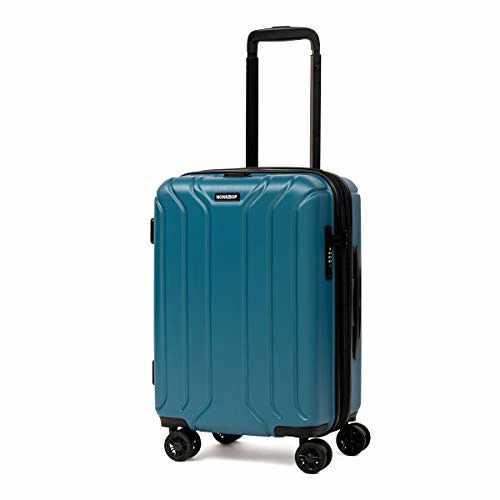 NONSTOP Luggage Expandable Spinner Wheels Hard Side Shell Travel Suitcase Set 3 Piece Lightweight With TSA Lock And Double USB Port, NEW YORK Collection (Teal, 3-Piece Set (20/24/28) W/Power Bank) 7 NONSTOP Luggage Expandable Spinner Wheels Hard Side Shell Travel Suitcase Set 3 Piece Lightweight With TSA Lock And Double USB Port, NEW YORK Collection (Teal, 3-Piece Set (20/24/28) W/Power Bank) - Image 5