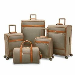 Hartmann Herringbone Deluxe Underseat Carry On Spinner, Terracotta -suitcase shop 41 4BWNymzL