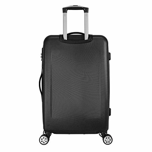 Kemyer 3-piece Hardside Tsa Lock Lightweight Spinner Rolling Luggage Set, Black 4 Kemyer 3-piece Hardside Tsa Lock Lightweight Spinner Rolling Luggage Set, Black - Image 2