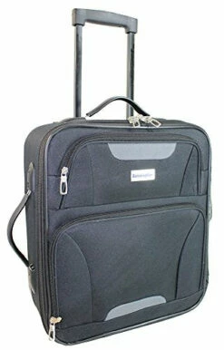 Boardingblue Airlines Rolling Personal Item Under Seat Luggage Frontier, Spirit (Black) -suitcase shop 41 PrZ5vkkL b12f7fbe fe80 4e4d 88f1 60c326733683